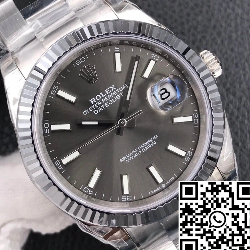 Grey Factory Datejust VS Dial Rolex M126334-0013 0424